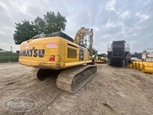 Used Excavator,Used Excavator in yard,Used Komatsu in yard,Front of used Komatsu,Front of used Komatsu Excavator